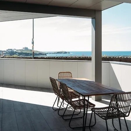 Luxury Family Apartment With Sea Views Newquay  Exterior photo